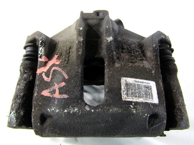 SPREDNJE LEVE ZAVORNE CELJUSTI  OEM N. 9664464980 ORIGINAL REZERVNI DEL CITROEN XSARA PICASSO (1999 - 2010) BENZINA LETNIK 2007