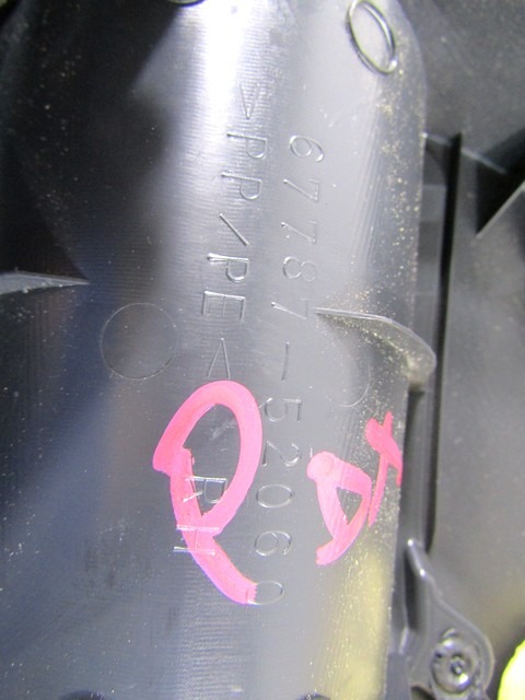 VRATNI PANEL OEM N. PNPDTTYURBANCRUISERP1SV5P ORIGINAL REZERVNI DEL TOYOTA URBAN CRUISER P1 (2009 - 2014) DIESEL LETNIK 2009