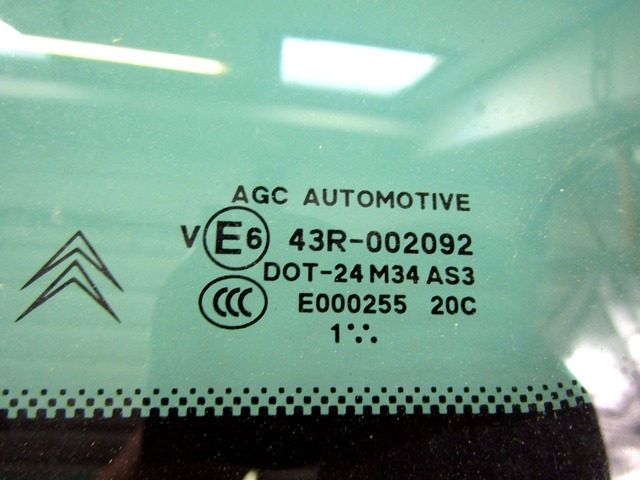 FIKSNO OKNO DESNO OEM N. 8569WF ORIGINAL REZERVNI DEL CITROEN C5 RD TD MK2 /TOURER/CROSS TOURER (2008 - 2017) DIESEL LETNIK 2012