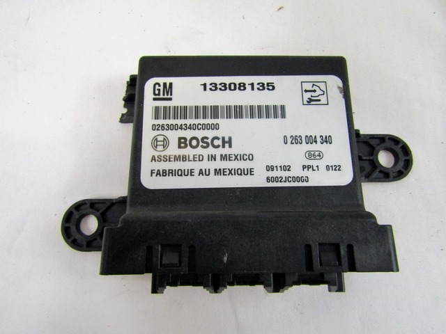 ECU PARKIRNI SENZORJI OEM N. 13308135 0263004340 ORIGINAL REZERVNI DEL OPEL INSIGNIA A G09 (2008 - 2017)DIESEL LETNIK 2010