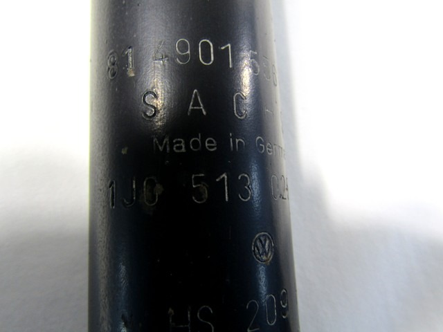 ZADNJI AMORTIZERJI OEM N. 1J0513025BB ORIGINAL REZERVNI DEL VOLKSWAGEN NEW BEETLE 9C1 1C1 1Y7 (1999 - 2006) DIESEL LETNIK 2003