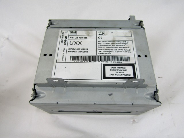 REZERVNI DELI, RADIJSKO-NAVIGACIJSKE NAPRAVE OEM N. 22790016 22764032 13346053 ORIGINAL REZERVNI DEL OPEL ASTRA J P10 5P/3P/SW (2010 - 2015) DIESEL LETNIK 2011