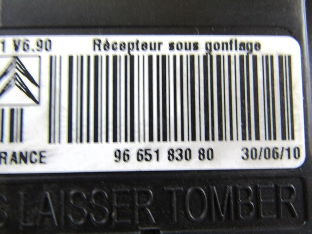 RAZNE KRMILNE ENOTE  OEM N. 9665183080 ORIGINAL REZERVNI DEL PEUGEOT 3008 MK1 0U (2009 - 2016) DIESEL LETNIK 2010