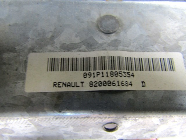 KIT AIRBAG KOMPLET OEM N. 16300 16108 KIT AIRBAG COMPLETO ORIGINAL REZERVNI DEL RENAULT CLIO BB CB MK2 R / CLIO STORIA (05/2001 - 2012) DIESEL LETNIK 2001