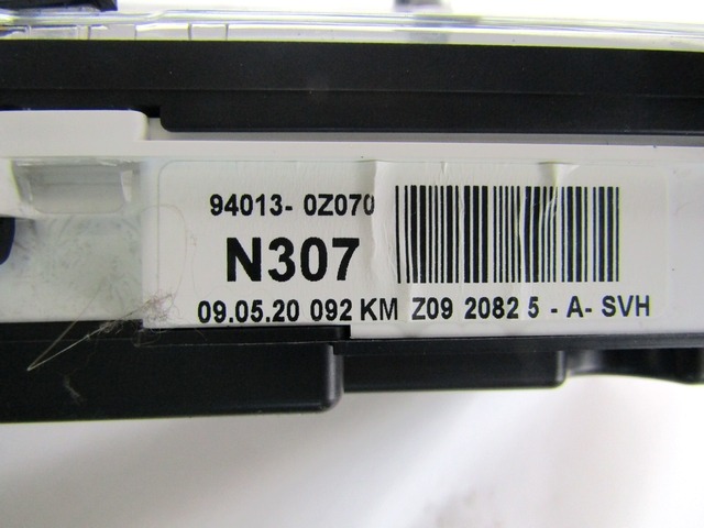 KILOMETER STEVEC OEM N. 94013-0Z070 ORIGINAL REZERVNI DEL KIA SPORTAGE KM MK2 (2004 - 2010)BENZINA/GPL LETNIK 2009