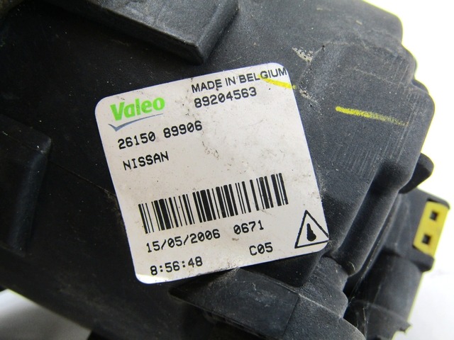DESNA MEGLENKA OEM N. 2615089906 ORIGINAL REZERVNI DEL NISSAN NOTE E11 MK1 (2005 - 2013)DIESEL LETNIK 2006