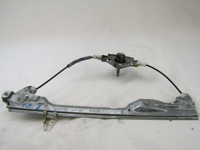 ROCNI SISTEM ZA DVIGOVANJE ZADNJEGA STEKLA  OEM N. 8200219259 ORIGINAL REZERVNI DEL RENAULT MODUS F/JP0 R (2008 - 09/2013) DIESEL LETNIK 2011