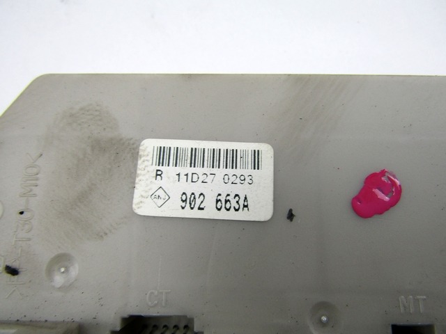 KOMPLET ODKLEPANJE IN VZIG  OEM N. 5265 KIT ACCENSIONE AVVIAMENTO ORIGINAL REZERVNI DEL RENAULT MODUS F/JP0 R (2008 - 09/2013) DIESEL LETNIK 2011