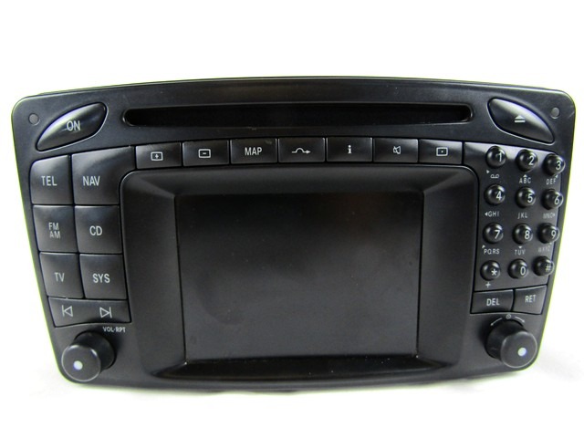 REZERVNI DELI, RADIJSKO-NAVIGACIJSKE NAPRAVE OEM N. 7612001530 ORIGINAL REZERVNI DEL MERCEDES CLASSE CLK W209 C209 COUPE A209 CABRIO (2002 - 2010)DIESEL LETNIK 2004
