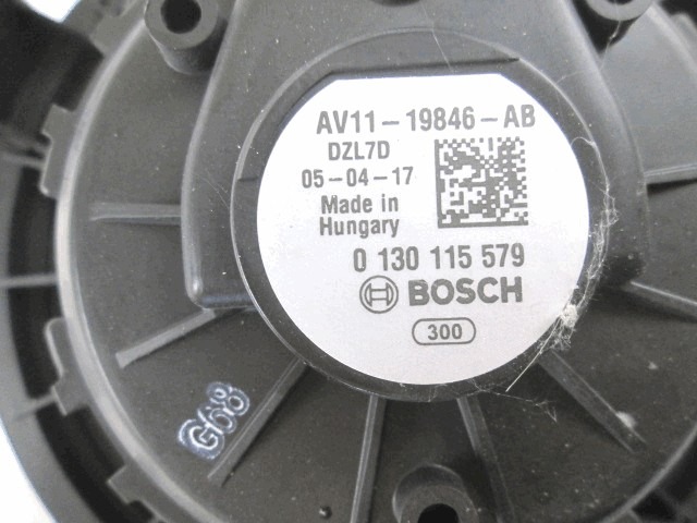 VENTILATOR  KABINE  OEM N. AV11-19846-AB 0130115579 ORIGINAL REZERVNI DEL FORD BMAX JK (2012 - 2018)BENZINA LETNIK 2013