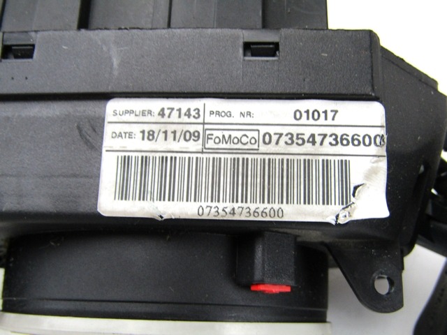 07354736600 DEVIOLUCI CON CONTATTO SPIRALATO ANELLO CONTATTO CLACSON FORD KA 1.2 B 51KW 5M 3P (2010) RICAMBIO USATO 