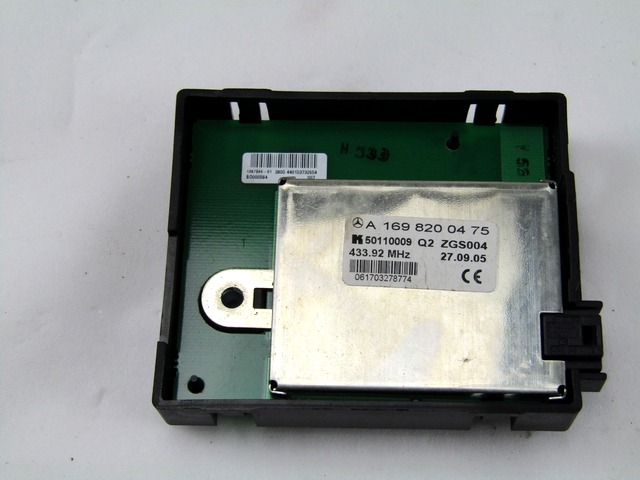 OJACEVALEC / ANTENA OEM N. A1698200475 ORIGINAL REZERVNI DEL MERCEDES CLASSE B W245 T245 5P (2005 - 2011) BENZINA LETNIK 2005