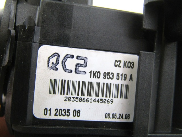 KRMILO SMERNIKI OEM N. 1K0953513A 1K0953519A ORIGINAL REZERVNI DEL SEAT ALTEA 5P1 (2004 - 02/2009)BENZINA LETNIK 2006