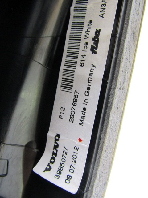 ZUNANJI PROFILI IN LETVE OEM N. 39850727 ORIGINAL REZERVNI DEL VOLVO V40 MK1 525 526 (2012 - 2016)DIESEL LETNIK 2012