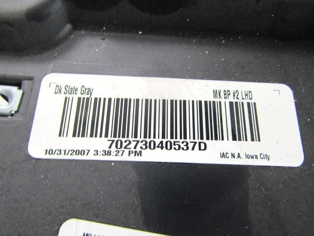 ARMATURNA PLOSCA OEM N. 1FB981DVAA ORIGINAL REZERVNI DEL JEEP COMPASS MK49 MK1 (2006 - 2010)DIESEL LETNIK 2008