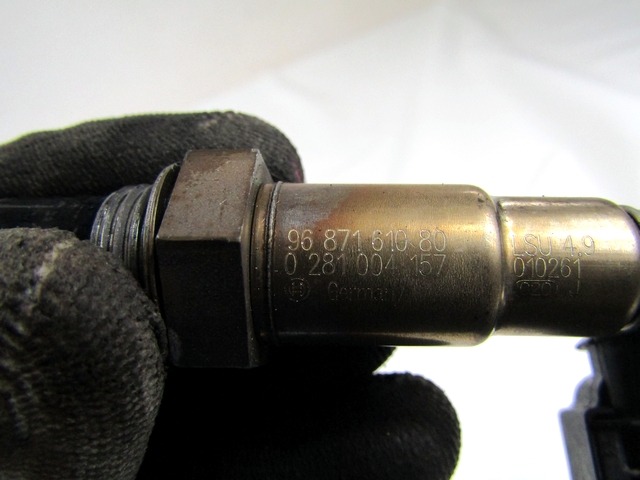 SONDA LAMBDA  OEM N. 9687161080 ORIGINAL REZERVNI DEL PEUGEOT 308 4A 4B 4C 4E 4H MK1 BER/SW/CC (2007 - 2013) DIESEL LETNIK 2011