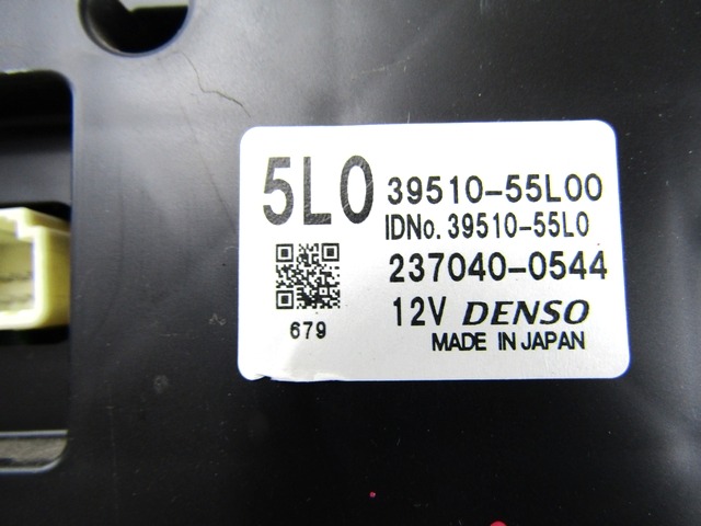 KONTROLNA ENOTA KLIMATSKE NAPRAVE / AVTOMATSKA KLIMATSKA NAPRAVA OEM N. 39510-55L00 237040-0544 ORIGINAL REZERVNI DEL FIAT SEDICI FY R (05/2009 - 2014) DIESEL LETNIK 2011