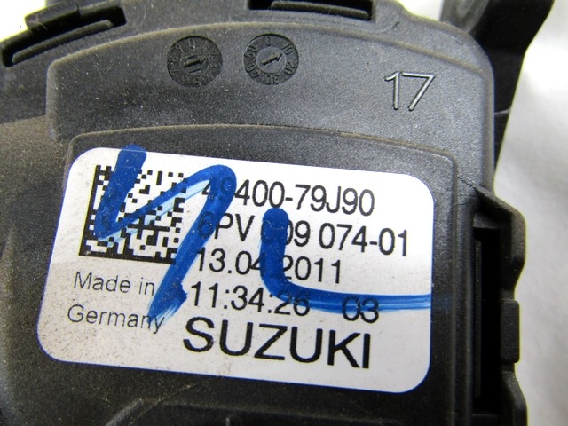 PEDALI OEM N. 4940079J90 ORIGINAL REZERVNI DEL FIAT SEDICI FY R (05/2009 - 2014) DIESEL LETNIK 2011