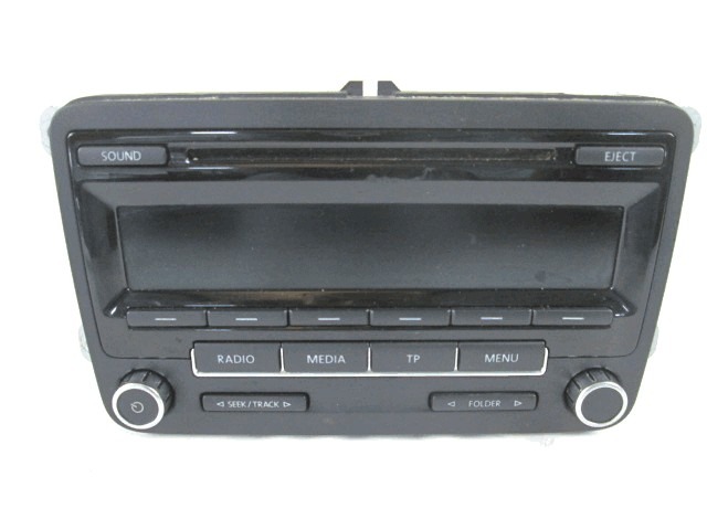 RADIO CD / OJACEVALNIK / IMETNIK HIFI OEM N. 5M0035186J ORIGINAL REZERVNI DEL VOLKSWAGEN POLO 6R1 6C1 (06/2009 - 02/2014) BENZINA LETNIK 2013