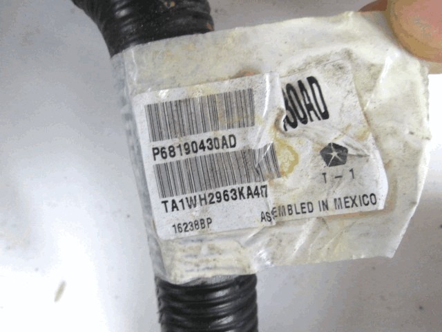 ELEKTRICNA NAPELJAVA OEM N. P68190430AD ORIGINAL REZERVNI DEL JEEP CHEROKEE MK5 KL (DAL 2013) DIESEL LETNIK 2016