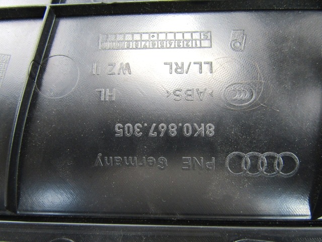 VRATNI PANEL OEM N. PNPSTADA4B8BR4P ORIGINAL REZERVNI DEL AUDI A4 B8 8K2 BER/SW/CABRIO (2007 - 11/2015) DIESEL LETNIK 2009