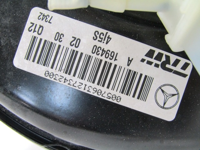 SERVO OJACEVALNIK ZAVOR S PUMPO OEM N. A1694300230 ORIGINAL REZERVNI DEL MERCEDES CLASSE A W169 5P C169 3P (2004 - 04/2008) DIESEL LETNIK 2007