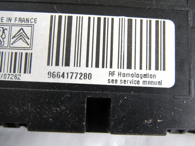 RAZNE KRMILNE ENOTE  OEM N. 9664177280 ORIGINAL REZERVNI DEL PEUGEOT 407 6C 6D 6E BER/SW (2004 - 06/2008) DIESEL LETNIK 2008