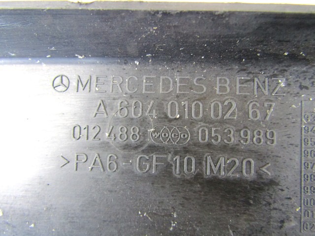 POKROV MOTORJA  OEM N. A6040100267 ORIGINAL REZERVNI DEL MERCEDES CLASSE C W202 S202 BER/SW  (1993 - 2000) DIESEL LETNIK 1996