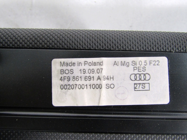 POLICA / ROLO PRTLJAZNIKA  OEM N. 4F9861691A ORIGINAL REZERVNI DEL AUDI A6 C6 4F2 4FH 4F5 BER/SW/ALLROAD (07/2004 - 10/2008) DIESEL LETNIK 2007