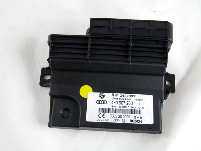 RACUNALNIK MOTORJA/REM OEM N. 4F0907280 ORIGINAL REZERVNI DEL AUDI A6 C6 4F2 4FH 4F5 BER/SW/ALLROAD (07/2004 - 10/2008) DIESEL LETNIK 2007