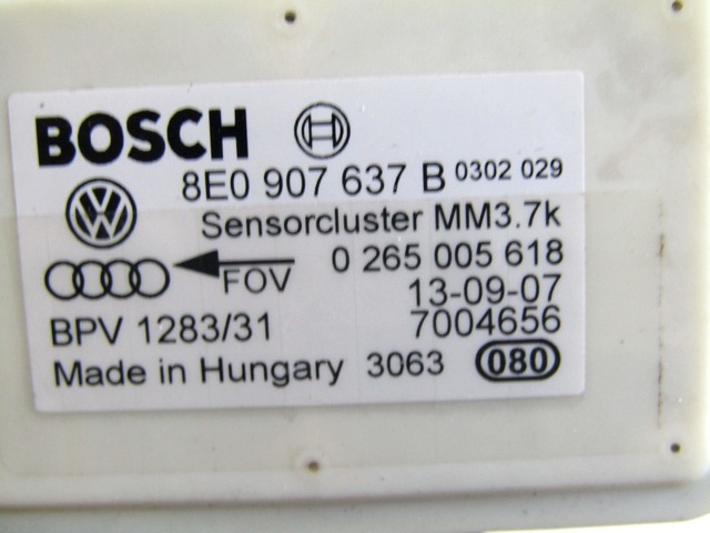 ESP OEM N. 8E0907637B ORIGINAL REZERVNI DEL AUDI A6 C6 4F2 4FH 4F5 BER/SW/ALLROAD (07/2004 - 10/2008) DIESEL LETNIK 2007