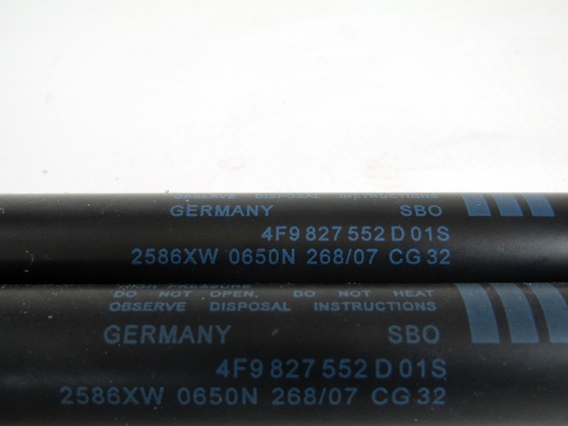 AMORTIZERJI PRTLJAZNIH VRAT  OEM N. 4F9827552D ORIGINAL REZERVNI DEL AUDI A6 C6 4F2 4FH 4F5 BER/SW/ALLROAD (07/2004 - 10/2008) DIESEL LETNIK 2007