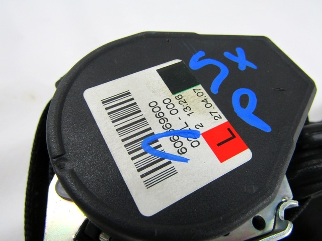 VARNOSTNI PAS OEM N. 606669600 ORIGINAL REZERVNI DEL AUDI Q7 4L (2005 - 2015) DIESEL LETNIK 2007