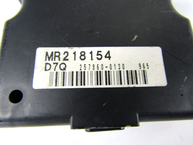 RACUNALNIK VMESNIKA (GATEWAY) OEM N. MR218154 ORIGINAL REZERVNI DEL MITSUBISHI PAJERO PININ H6_W H7_W (1998 - 2006)BENZINA LETNIK 2000