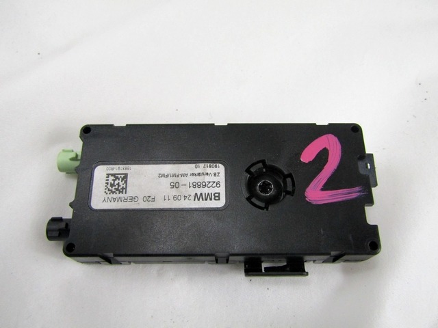 OJACEVALEC / ANTENA OEM N. 9226881 ORIGINAL REZERVNI DEL BMW SERIE 1 BER/COUPE F20/F21 (2011 - 2015) DIESEL LETNIK 2011
