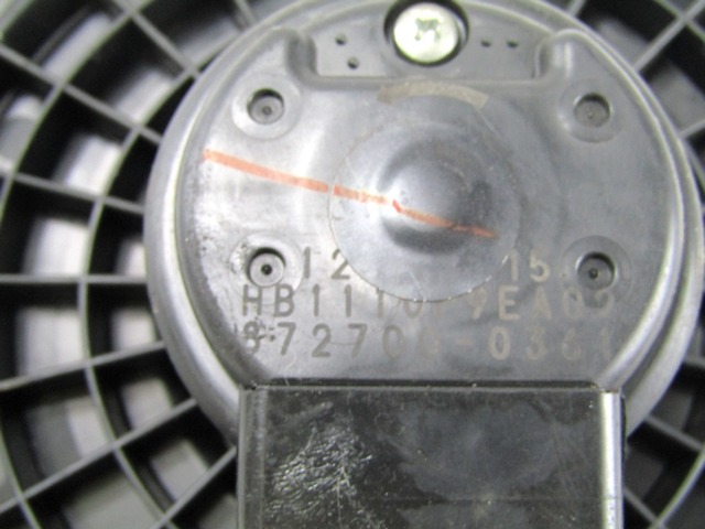 VENTILATOR  KABINE  OEM N. 872700-0361 ORIGINAL REZERVNI DEL MAZDA 6 GG GY (2003-2008) DIESEL LETNIK 2007