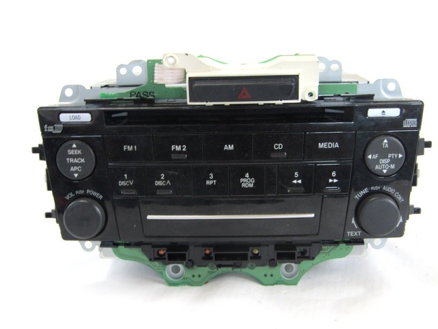 RADIO CD / OJACEVALNIK / IMETNIK HIFI OEM N. GP9E66DSX ORIGINAL REZERVNI DEL MAZDA 6 GG GY (2003-2008) DIESEL LETNIK 2007