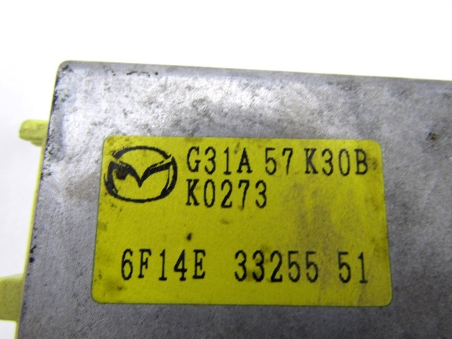 KIT AIRBAG KOMPLET OEM N. 18829 KIT AIRBAG COMPLETO ORIGINAL REZERVNI DEL MAZDA 6 GG GY (2003-2008) DIESEL LETNIK 2007