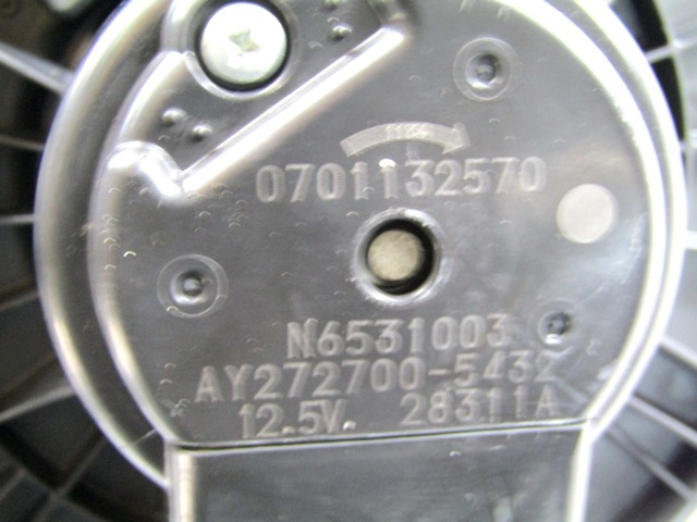 VENTILATOR  KABINE  OEM N. 0701132570 N6531003 ORIGINAL REZERVNI DEL LANCIA THEMA LX MK2 (2011 - 2014)DIESEL LETNIK 2013