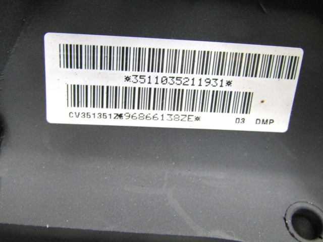 VOLAN OEM N. 96866138ZE ORIGINAL REZERVNI DEL PEUGEOT 5008 0U 0E MK1 (2009 - 2013) DIESEL LETNIK 2011