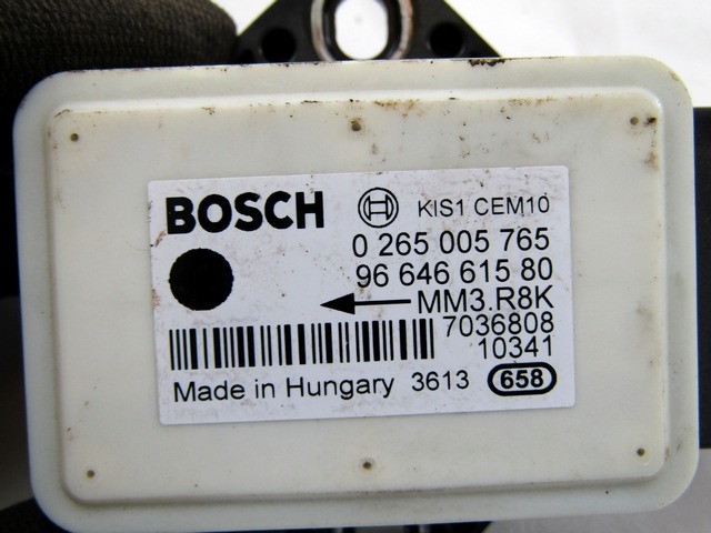 ESP OEM N. 0265005765 9664661580 ORIGINAL REZERVNI DEL PEUGEOT 5008 0U 0E MK1 (2009 - 2013) DIESEL LETNIK 2011