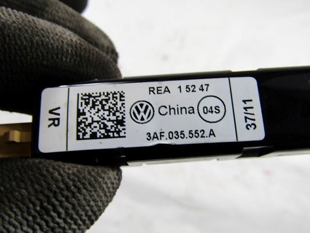 OJACEVALEC / ANTENA OEM N. 3AF035552A ORIGINAL REZERVNI DEL VOLKSWAGEN PASSAT B7 362 365 BER/SW (10/2010 - 2015)BENZINA/METANO LETNIK 2012