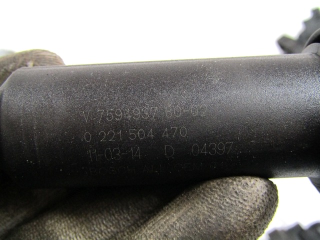 VZIGALNE TULJAVE OEM N. 221504470 ORIGINAL REZERVNI DEL CITROEN DS3 (2009 - 2014) BENZINA LETNIK 2011