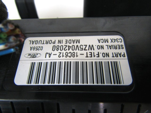 KONTROLNA ENOTA KLIMATSKE NAPRAVE / AVTOMATSKA KLIMATSKA NAPRAVA OEM N. F1ET-18C612-AJ ORIGINAL REZERVNI DEL FORD CMAX MK2R DXA (2015 - 2019)DIESEL LETNIK 2017