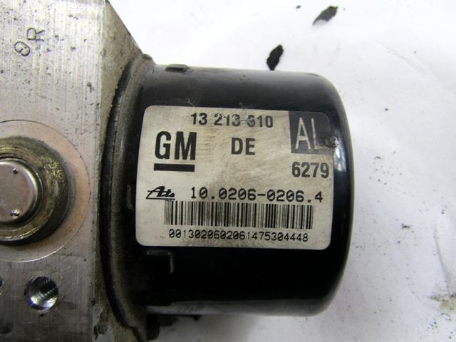 ABS AGREGAT S PUMPO OEM N. 13213610 ORIGINAL REZERVNI DEL OPEL ASTRA H A04 L48,L08,L35,L67 5P/3P/SW (2004 - 2007) DIESEL LETNIK 2005