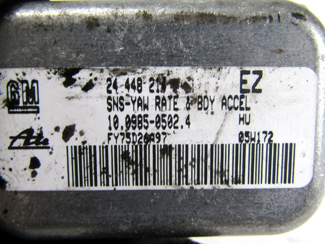 ESP OEM N. 24448214 ORIGINAL REZERVNI DEL OPEL ASTRA H A04 L48,L08,L35,L67 5P/3P/SW (2004 - 2007) DIESEL LETNIK 2005