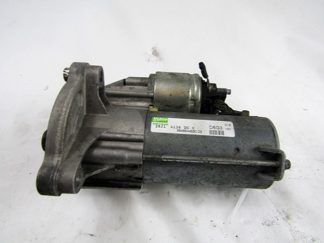 ZAGANJAC MOTORJA  OEM N. 9648644680 ORIGINAL REZERVNI DEL PEUGEOT 207 / 207 CC R WA WC WD WK (05/2009 - 2015) BENZINA LETNIK 2012