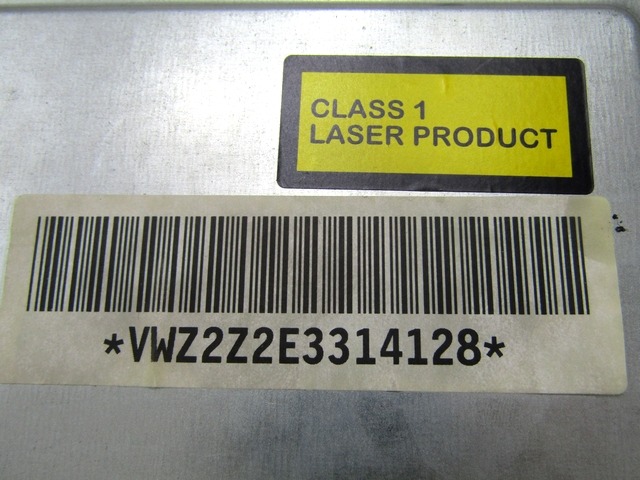 RADIO CD / OJACEVALNIK / IMETNIK HIFI OEM N. 1K0035186G ORIGINAL REZERVNI DEL VOLKSWAGEN PASSAT B6 3C2 3C5 BER/SW (2005 - 09/2010)  DIESEL LETNIK 2006