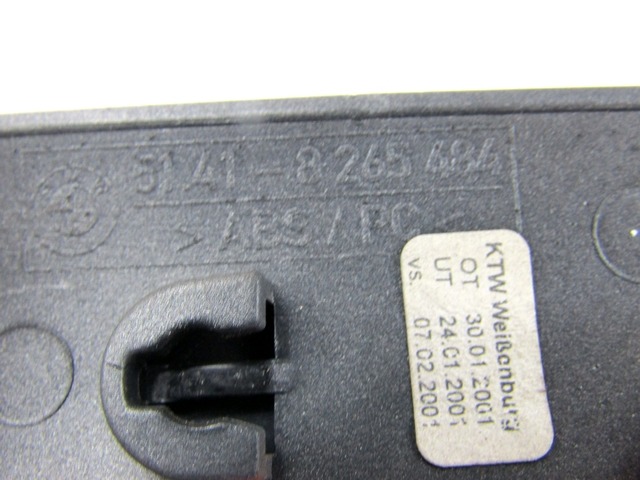 NOTRANJE OKRASNE LETVE  OEM N. 5141826548 ORIGINAL REZERVNI DEL BMW X5 E53 (1999 - 2003)BENZINA LETNIK 2001
