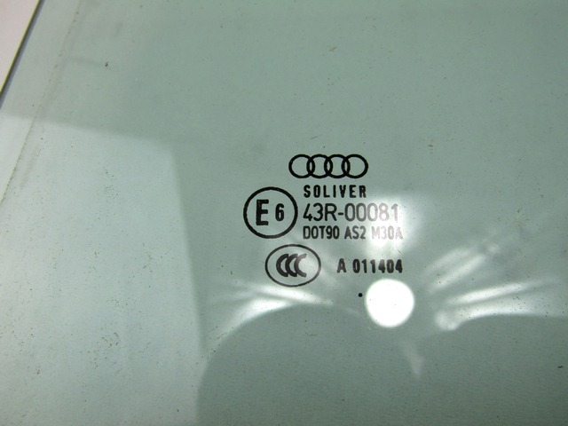 ZADNJA LEVA STEKLO OEM N. 4F9845205 ORIGINAL REZERVNI DEL AUDI A6 C6 R 4F2 4FH 4F5 BER/SW/ALLROAD (10/2008 - 2011) DIESEL LETNIK 2010